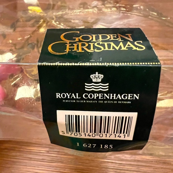 Royal Copenhagen Golden Christmas Ornament - Picture 3 of 3